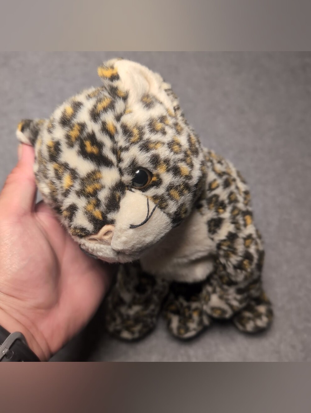 Ty Beanie Babies Collection Leopard Jaguar Plush 2000 Vintage Stuffed Animal 10"